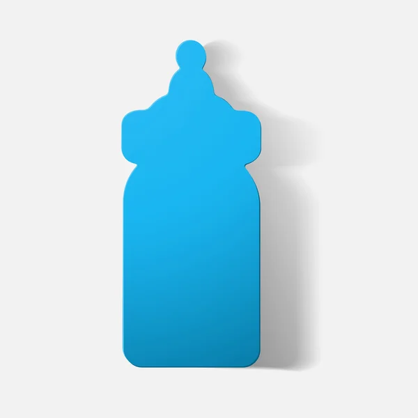 Bottiglia bambino — Vettoriale Stock