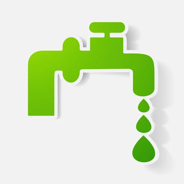 Faucet — Stock Vector