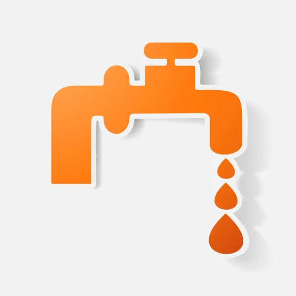 Faucet — Stock Vector