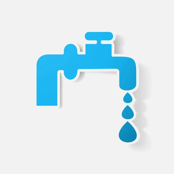 Faucet — Stock Vector