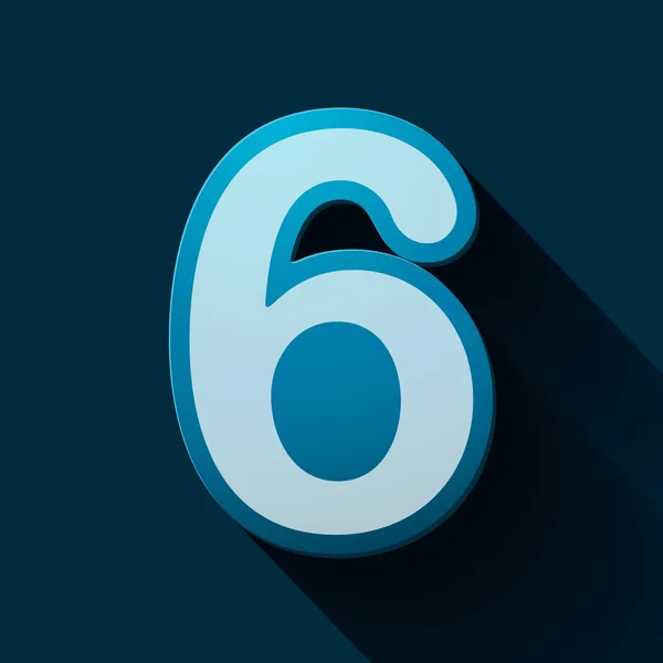 Nummer sex — Stock vektor
