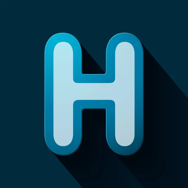 字母 h — 图库矢量图片