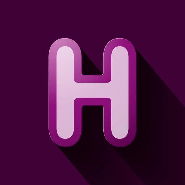 字母 h — 图库矢量图片