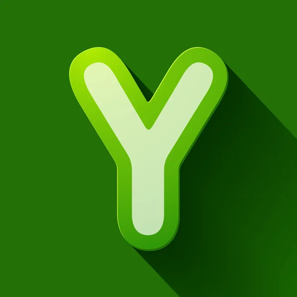 Letter Y — Stock Vector