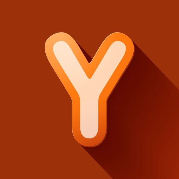 Letter Y — Stock Vector