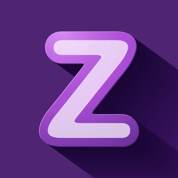 Letter Z — Stock Vector