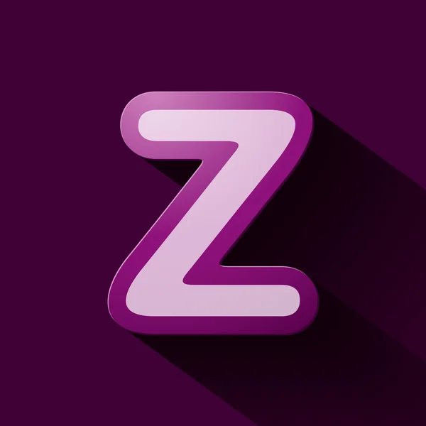 Letter Z — Stock Vector