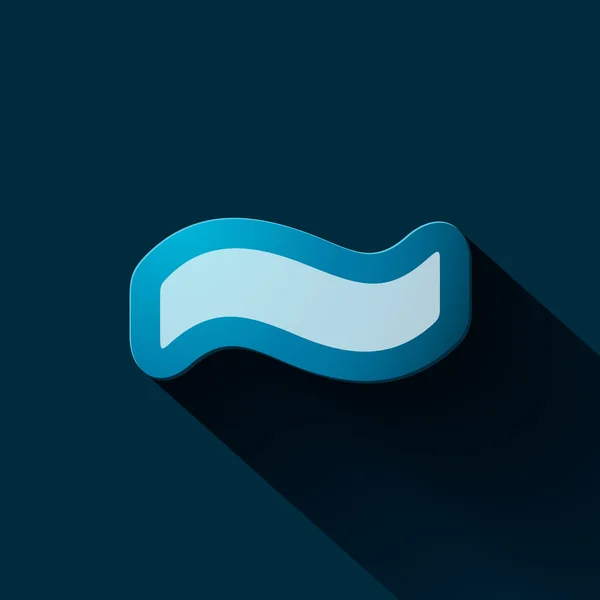 Symbol vlnka — Stockový vektor