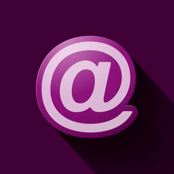 Signo de correo e — Archivo Imágenes Vectoriales