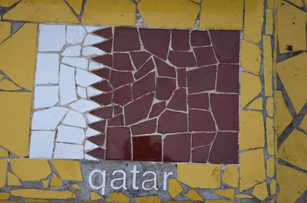 Bandera de Qatar —  Fotos de Stock