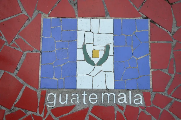 Bandiera del Guatemala Immagini Stock Royalty Free