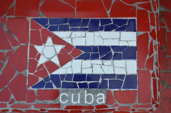 Bandiera di Cuba Immagini Stock Royalty Free