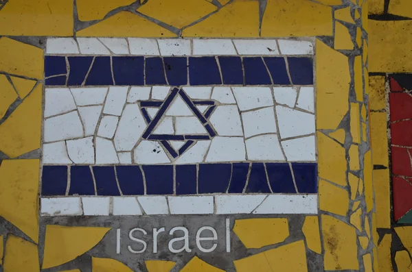 Flagge Israels Stockfoto