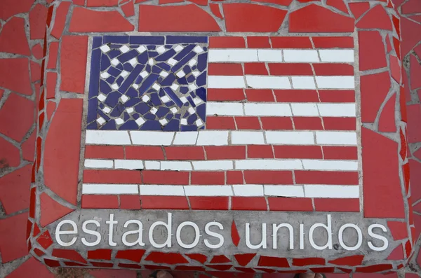 Bandiera Stati Uniti Foto Stock