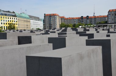 Jewish memorial, berlin, germany clipart
