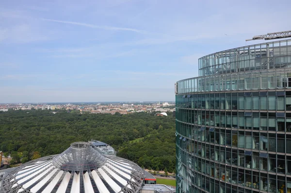 Sony centrum, Berlín Německo iv — Stock fotografie