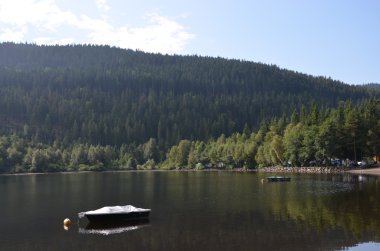 güzel bir deniz manzarası. Titisee, schwarzwald - Almanya