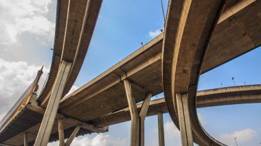 Bhumibol Köprüsü, Bangkok, tha endüstriyel çevre yolu köprü