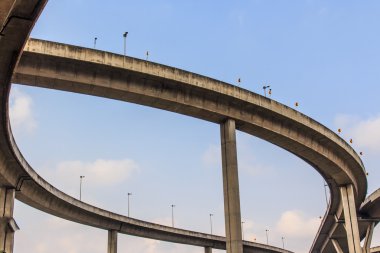 Bhumibol Köprüsü, Bangkok, tha endüstriyel çevre yolu köprü