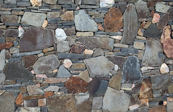 Colorful stone wall — Stock Photo, Image