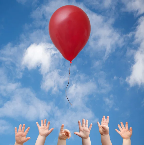 Red ballon — Stock Photo, Image