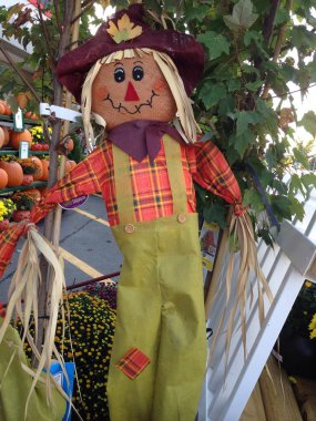 Cadılar Bayramı dekorasyonu, Sonbahar sezonu dekorasyon.