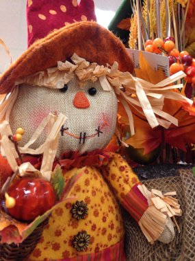 sonbahar ve halloween dekorasyon.