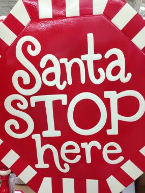 Noel dekorasyon işareti.