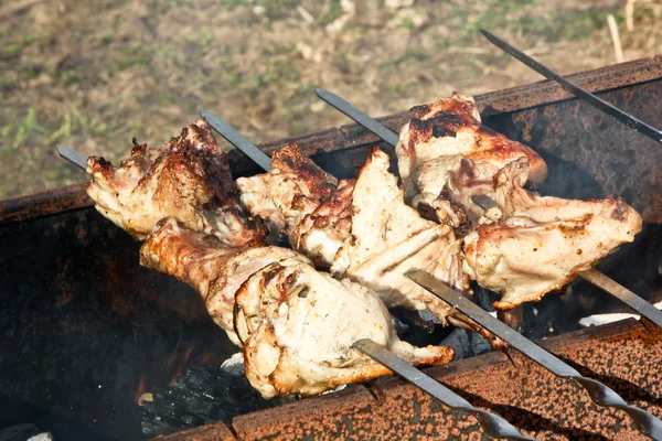 Barbecue chiken — Photo