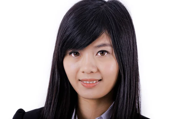 Asian business woman smile , face to camera — Stock Photo, Image