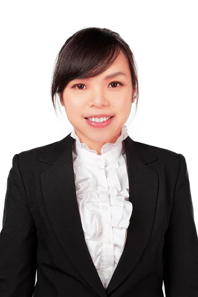 Asian woman smile face — Stock Photo, Image