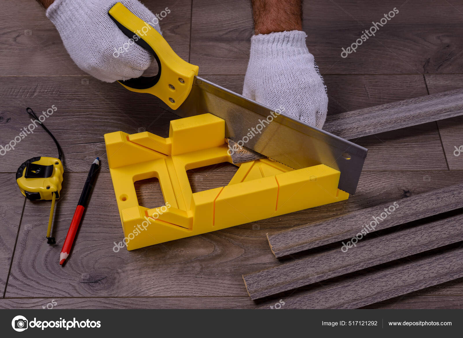 Miter box for hotsell skirting