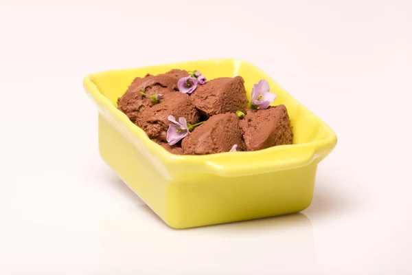 Schokoladenmousse — Stockfoto