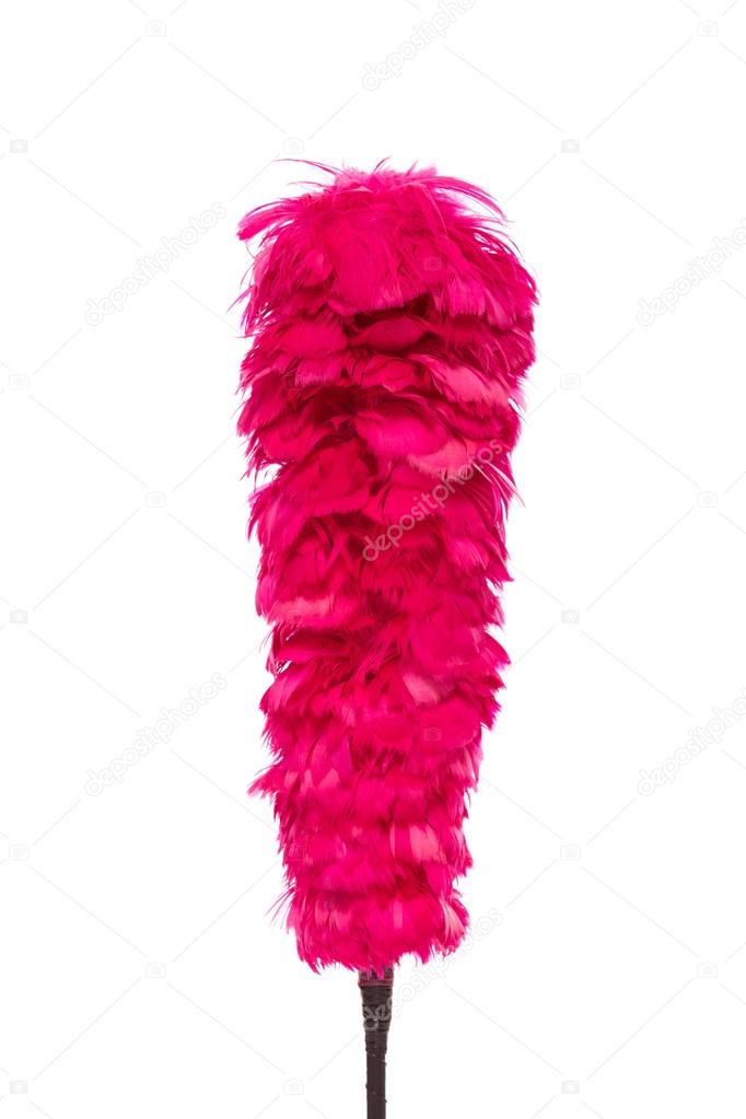 Pink soft duster