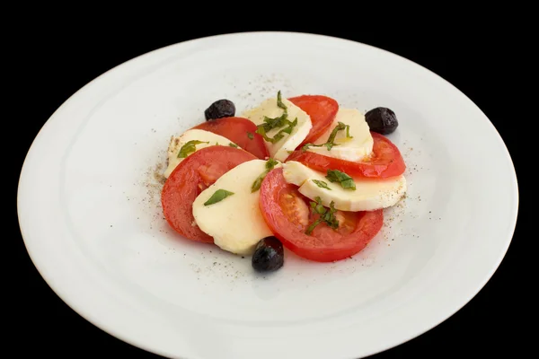 Insalata caprese fresca — Foto Stock