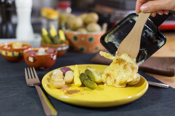 Raclette — Stok fotoğraf