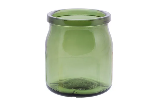 Frasco de vidro verde — Fotografia de Stock