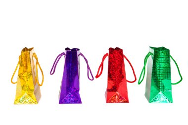 renkli alışveriş torbaları