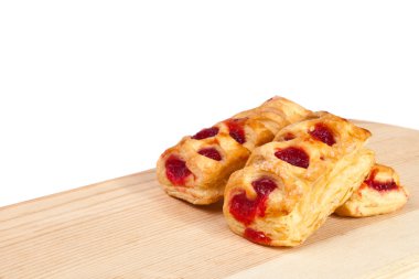 kiraz reçeli ile puf