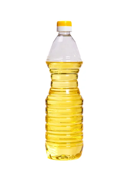 Пляшка рослинної олії — стокове фото