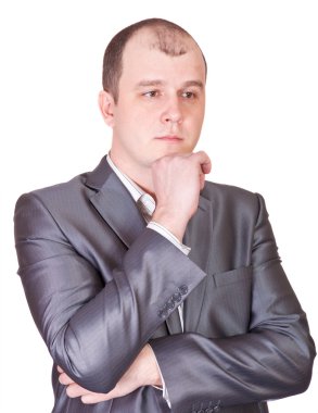 adam düşünüyor