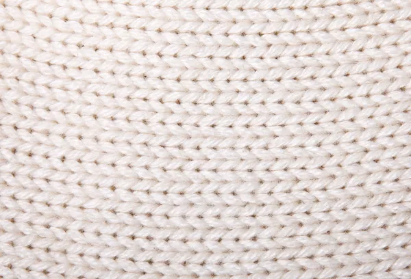 White woolen texture — Stock Photo, Image