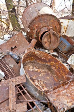 döküm paslı metal