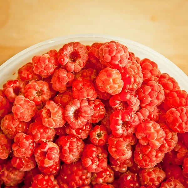 Raspberry background — Stock Photo, Image