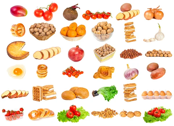 Different food collage — Stock Photo, Image