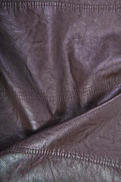 Brown leather background — Stock Photo, Image