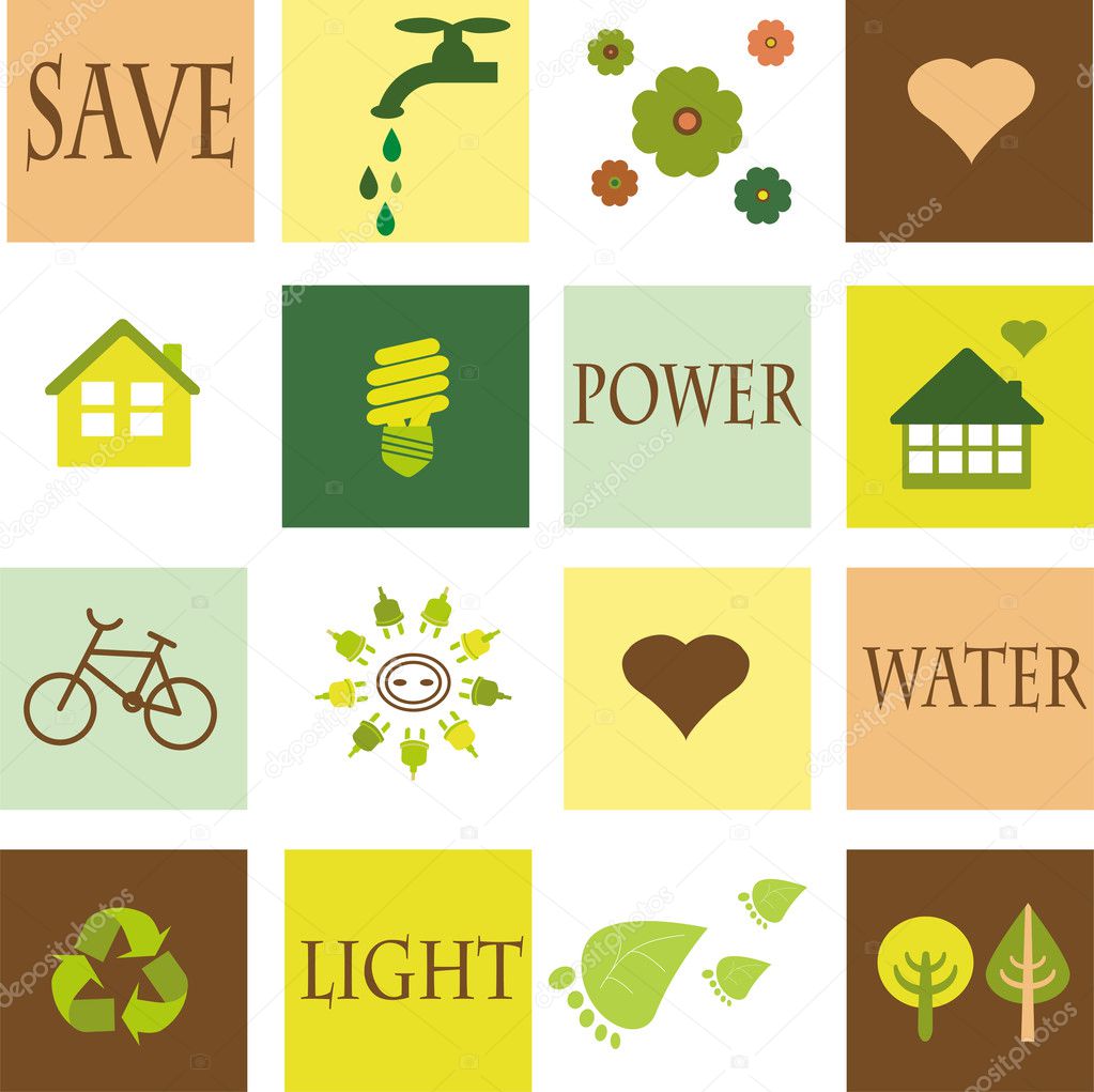 save the environment, eco set