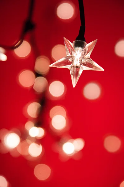 Christmas Fairy Lights — Stock Photo, Image