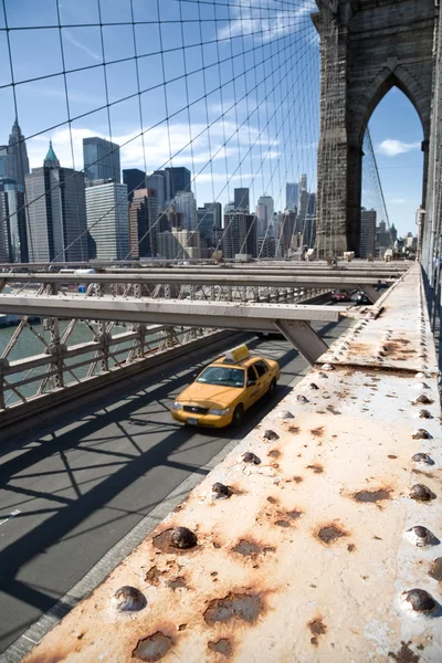 Puente de Brooklyn, Ciudad de Nueva York — Foto de Stock