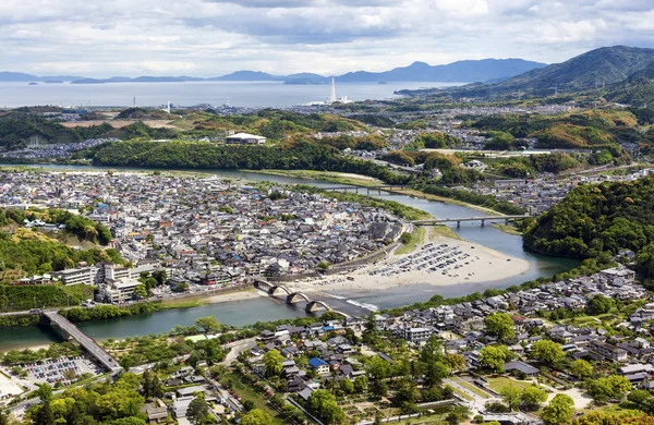 Iwakuni and Inland Sea, Yamaguchi Prefecture, Japan — Stock Photo, Image